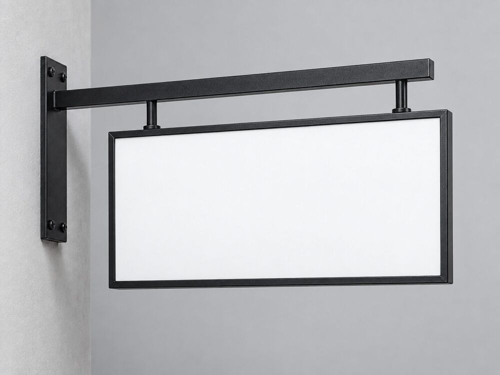 Enseigne non lumineuse