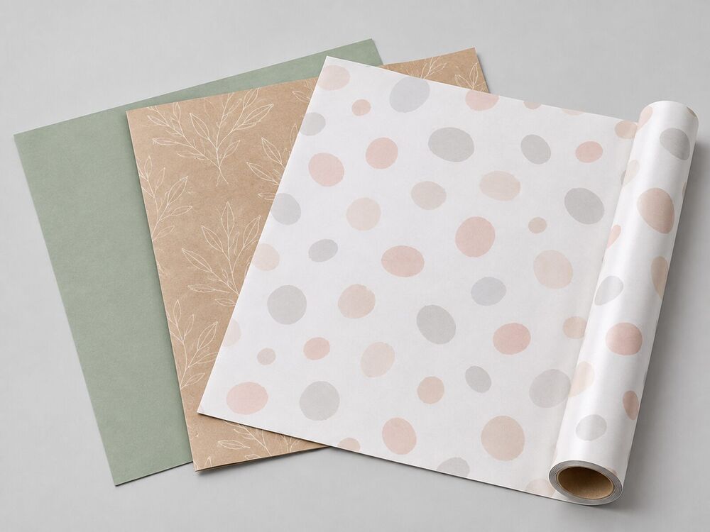 Papier d’emballage personnalisé