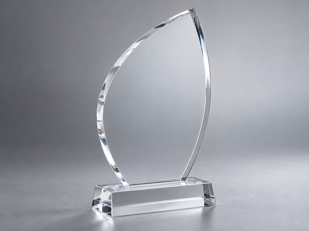Trophée transparent